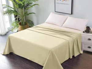 Elegant Comfort Premium Hotel Quality 1-pc King Flat Sheet, Luxury & Softest