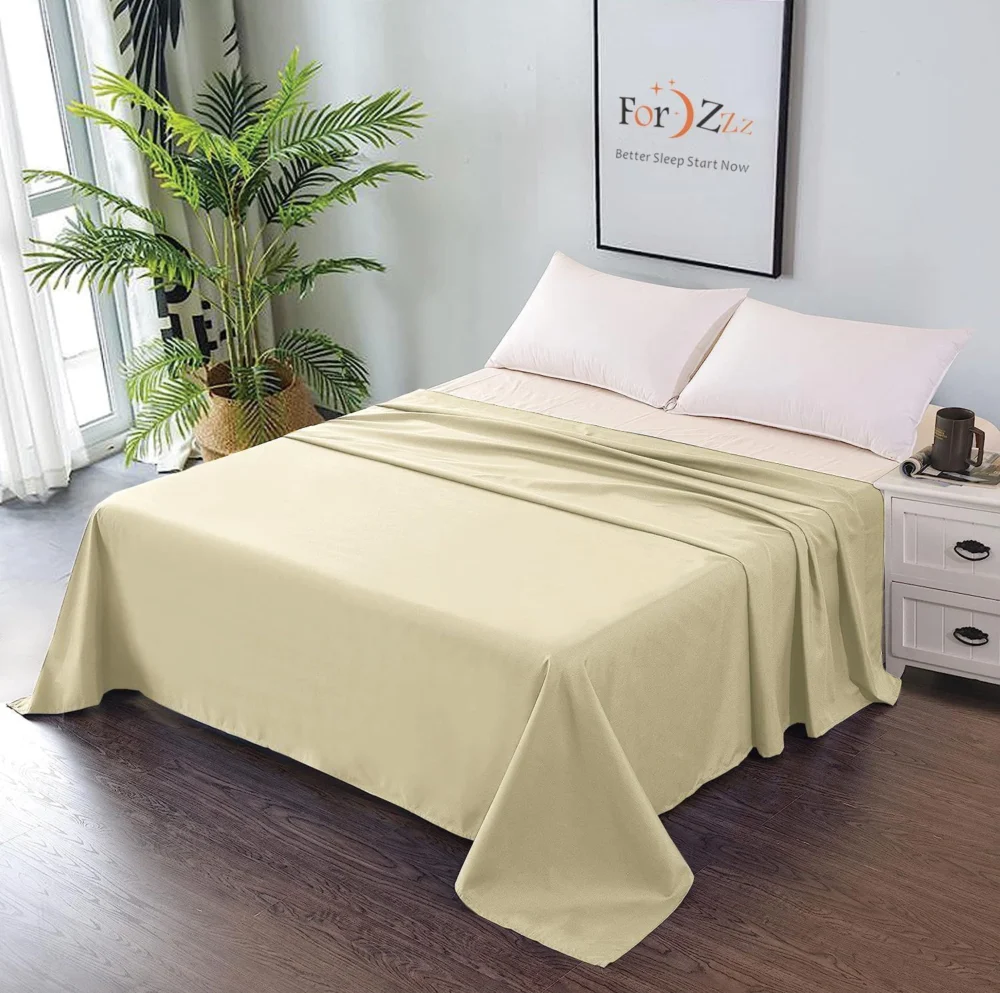 Elegant Comfort Premium Hotel Quality 1-pc King Flat Sheet, Luxury & Softest
