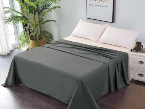 Elegant Comfort Premium Hotel Quality 1-pc Queen Flat Sheet, Luxury & Softest