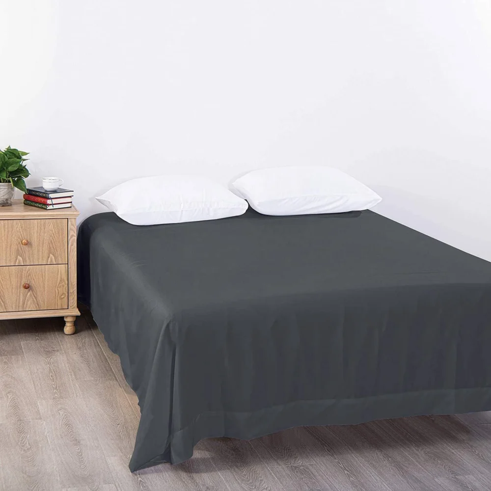 Elegant Comfort Premium Hotel Quality 1-pc Queen Flat Sheet, Luxury & Softest