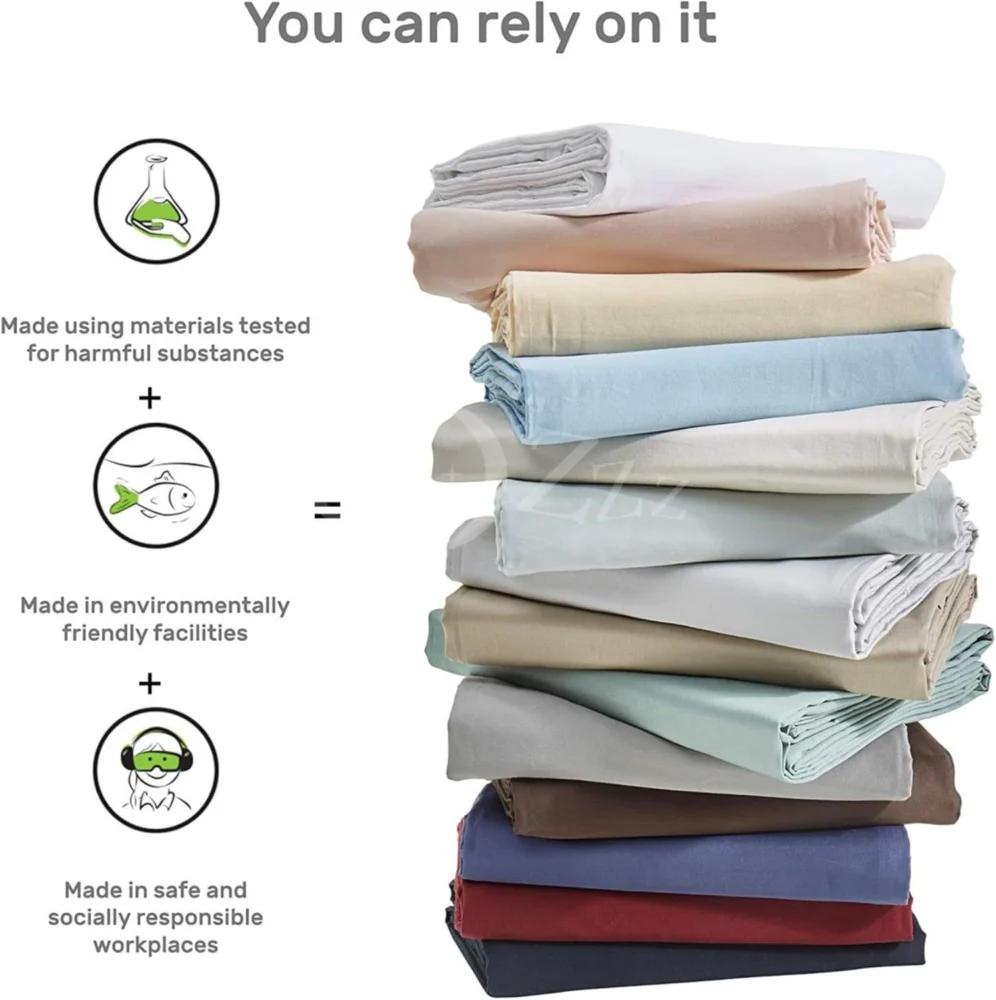Elegant Comfort Premium Hotel Quality 1-pc Single Flat Sheet, Luxury & Softest