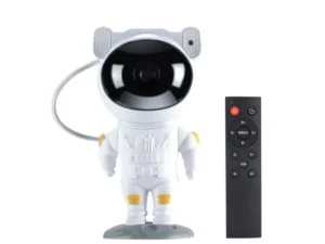 Social Hike Galaxy Star Projector - Colour LED Astronaut Night Light and Remote