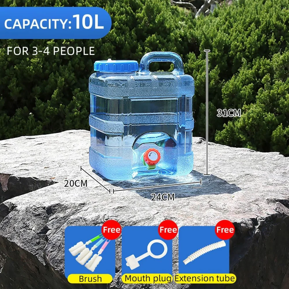 Outdoor Water Bucket Household Storage Car Water Tank Drinking Water Storage