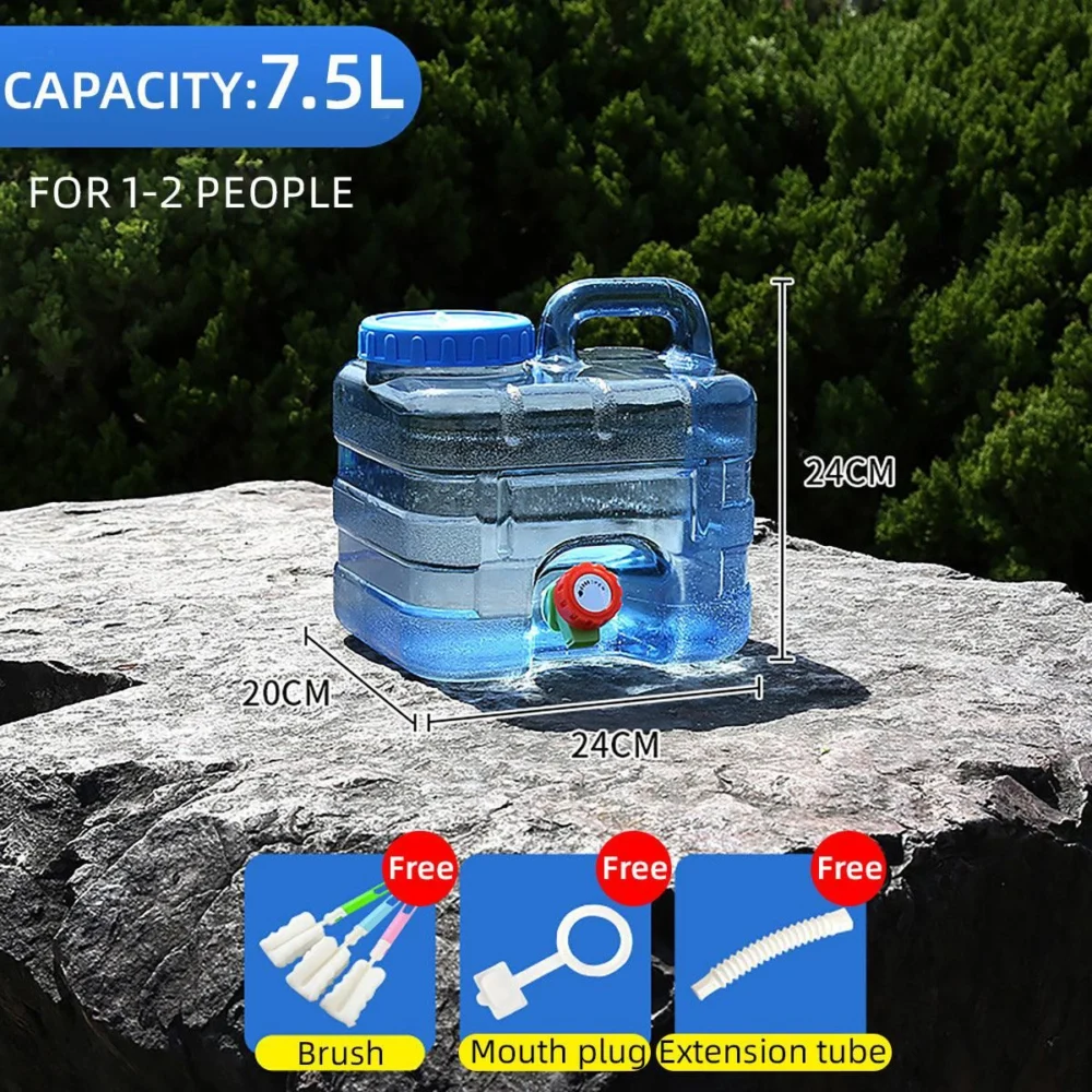 Outdoor Water Bucket Household Storage Car Water Tank Drinking Water Storage