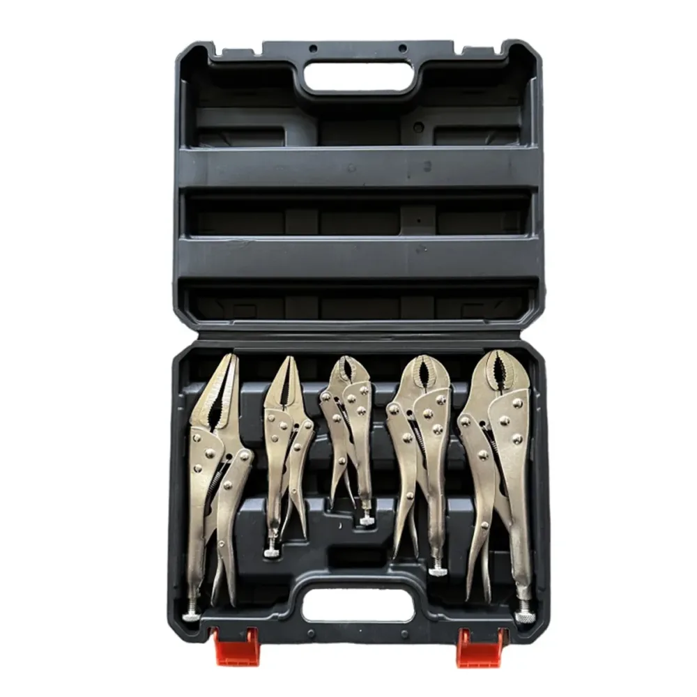 5IN1 Heavy Duty Welding Clamp Pliers Set For Large Caliber Metal Fixing Tools