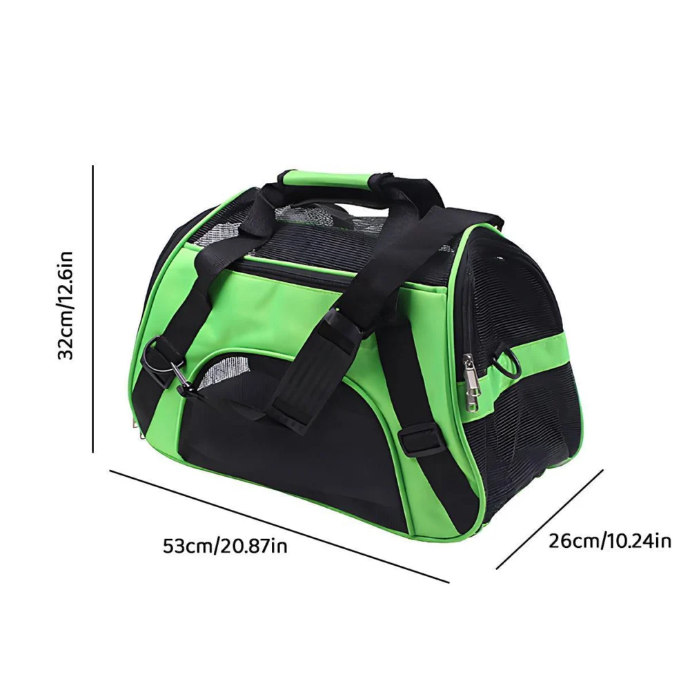 Pet Carrier Bag Portable Large Cat Dog Comfort Tote Travel Bag Airline Approved