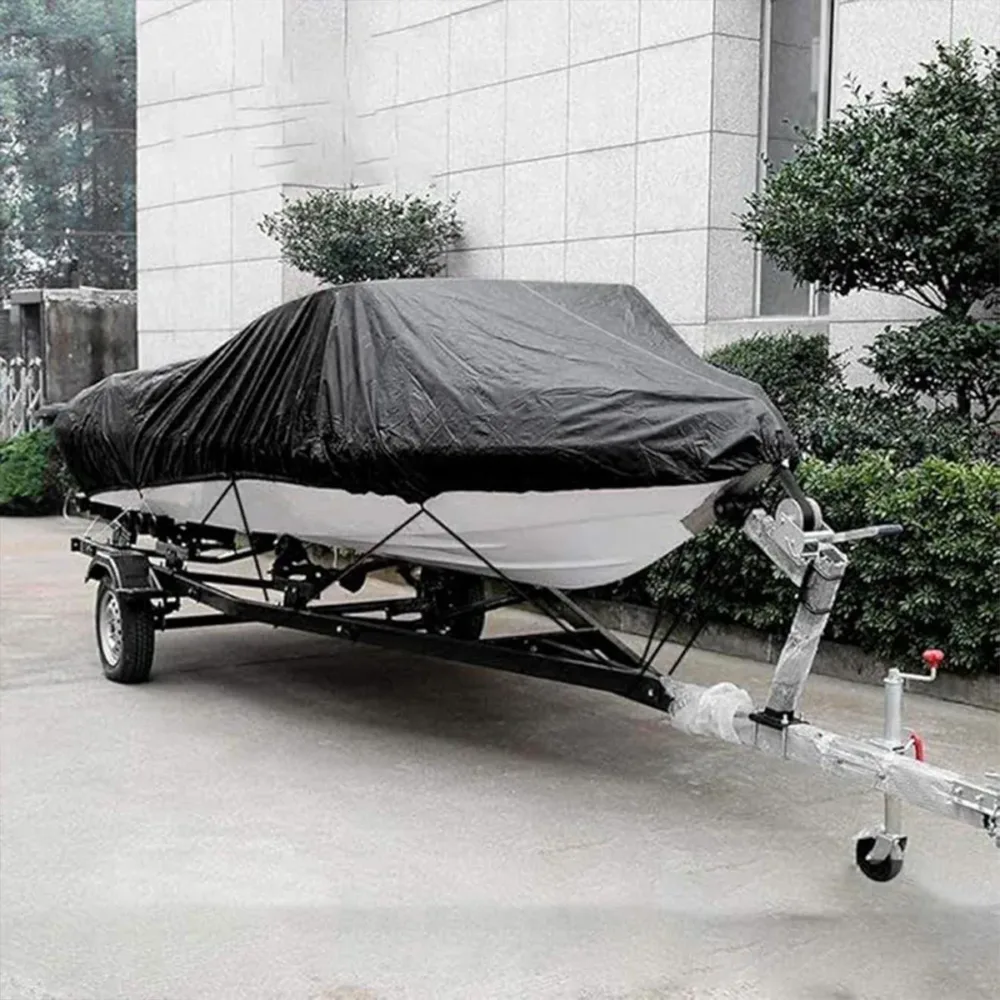 Boat Cover Model Waterproof Outdoor Yacht Dust Protector Hull Shield Blue Tarp