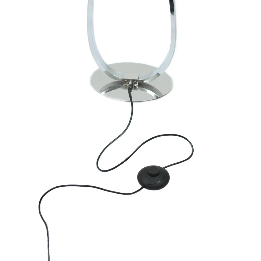Infinite LED Floor Lamp - Chrome
