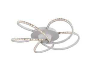 Irie Dimmable 5 Lights LED Ceiling Light - White