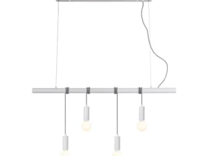 Bikkel 4 Lights Pendant Light - White