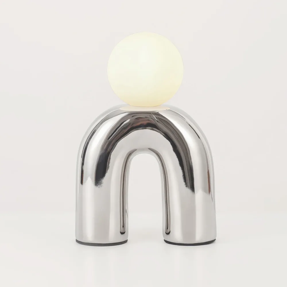 Mila Table Lamp - Chrome