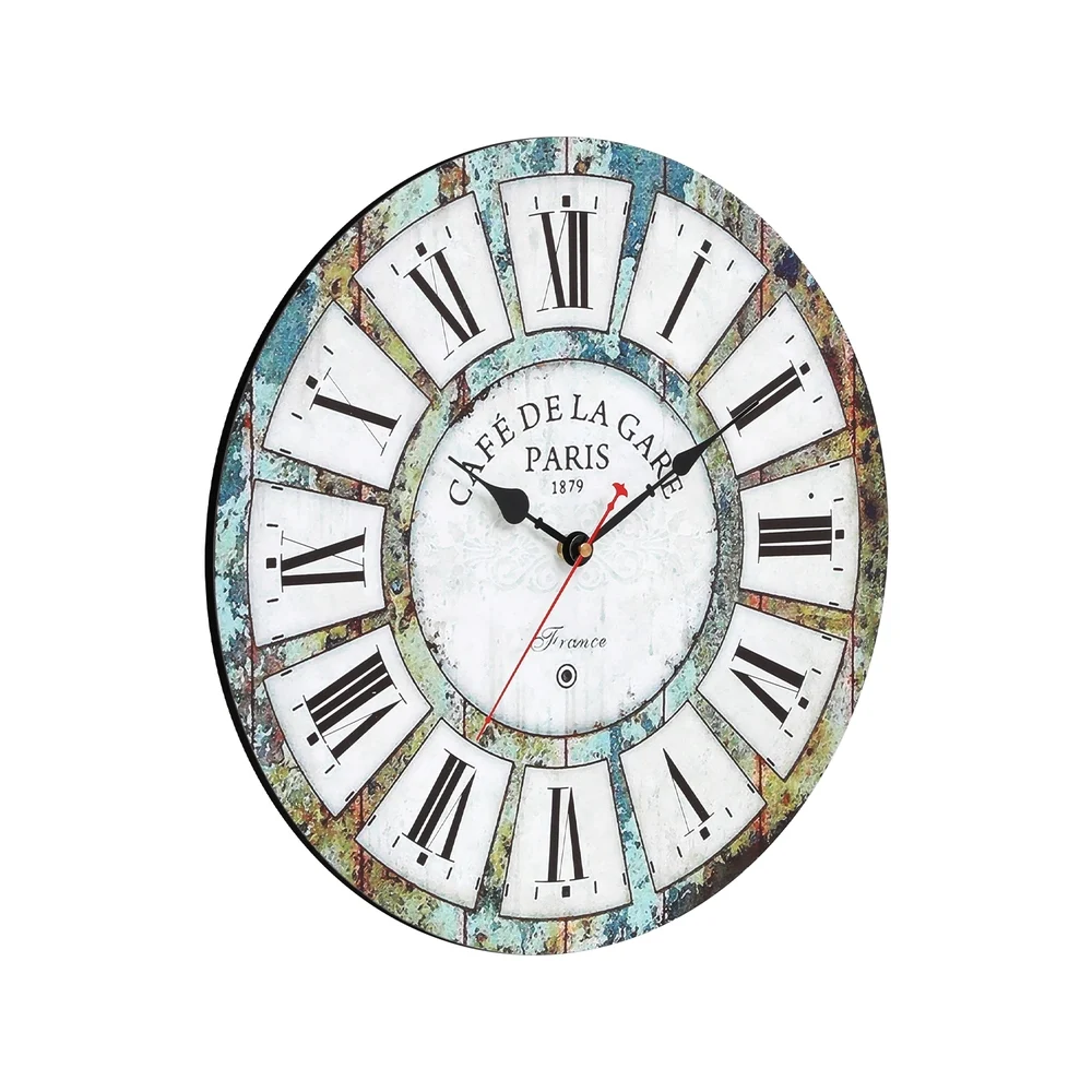 Artiss 40CM Wall Clock Rustic Design