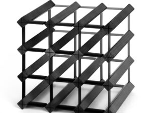 Artiss Wine Rack 12 Bottle Black