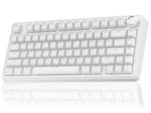 SOLAKAKA A75 75% Gasket Mechanical Keyboard Tri-Mode Hot-Swap Knob