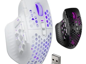 SOLAKAKA Wireless MMO Gaming Mouse 16 Buttons Bluetooth 24000 DPI RGB