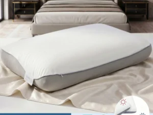RoomSense Cooling Memory Foam Pillows Queen Size 1 Pack, Dual-Sided Bed Pillows