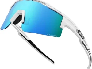 OutdoorMaster Hawk II Polarized Sports Sunglasses for Men Women, TAC 100% UV400