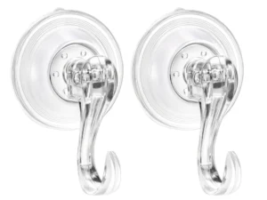 Jingle Jollys 2x Suction Cup Hooks Heavy Duty Christmas Wreath Hanger Window 5kg