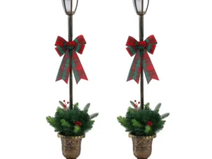 Jingle Jollys Christmas Lights 125cm Lamp Post 50 LED Fairy Light Decorations