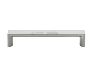 Cabinets Door Pulls D-Square With a Brushed Stainless Steel Finish 1 x 224 mm