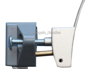 lock and Lever Motorhome - Boats - Trailers - Cupboard handle 1 x matte nickel