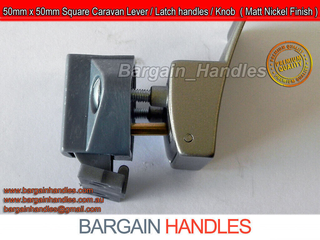 Caravan lock and Lever door handle Motorhome Rvs Boat Drawer Cupboard mod bev