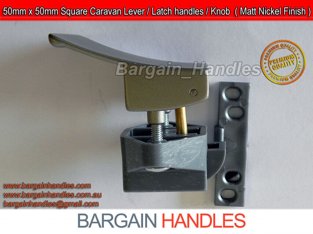 Caravan lock and Lever door handle Motorhome Rvs Boat Drawer Cupboard mod bev