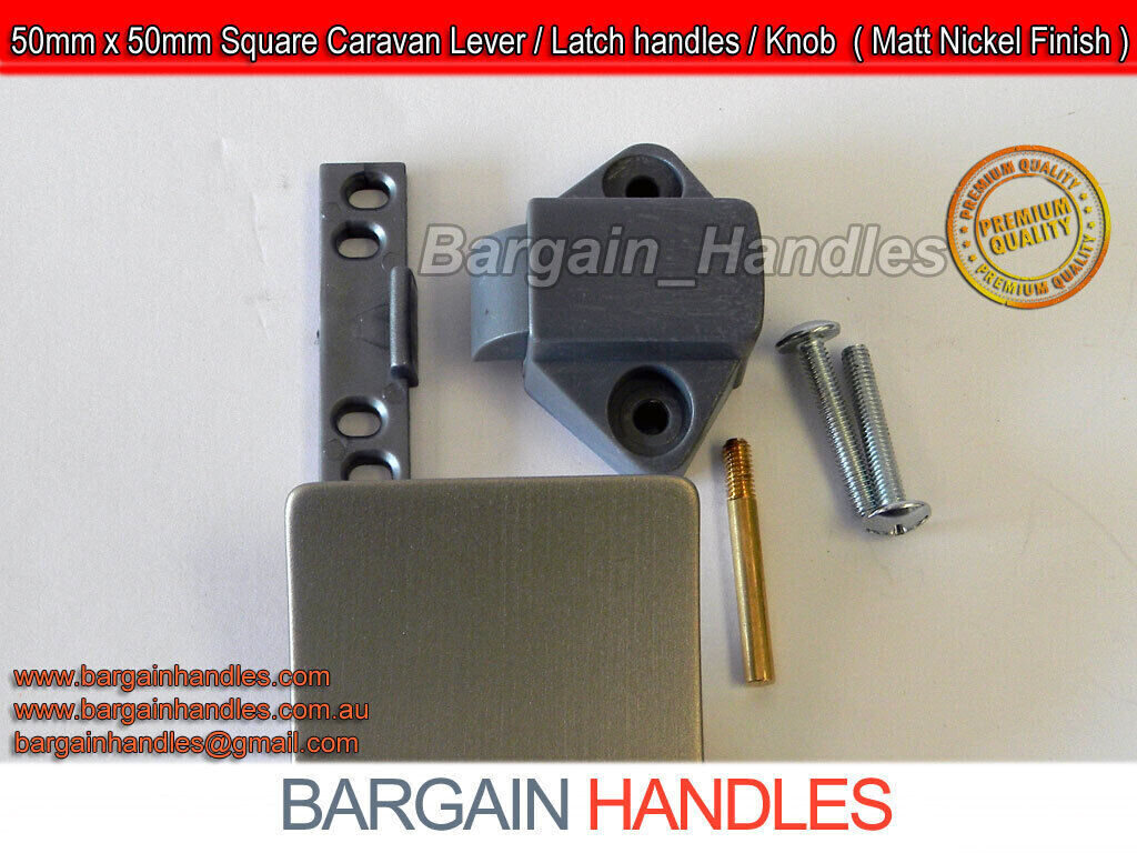 Caravan lock and Lever door handle Motorhome Rvs Boat Drawer Cupboard mod bev