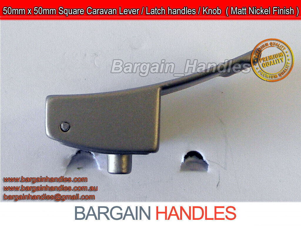 Caravan lock and Lever door handle Motorhome Rvs Boat Drawer Cupboard mod bev