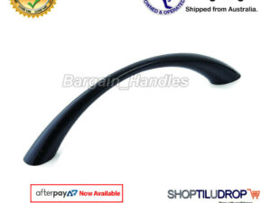 Classic Bows matte black Kitchen Door pull top quality 1 x 96mm pulls cabinet